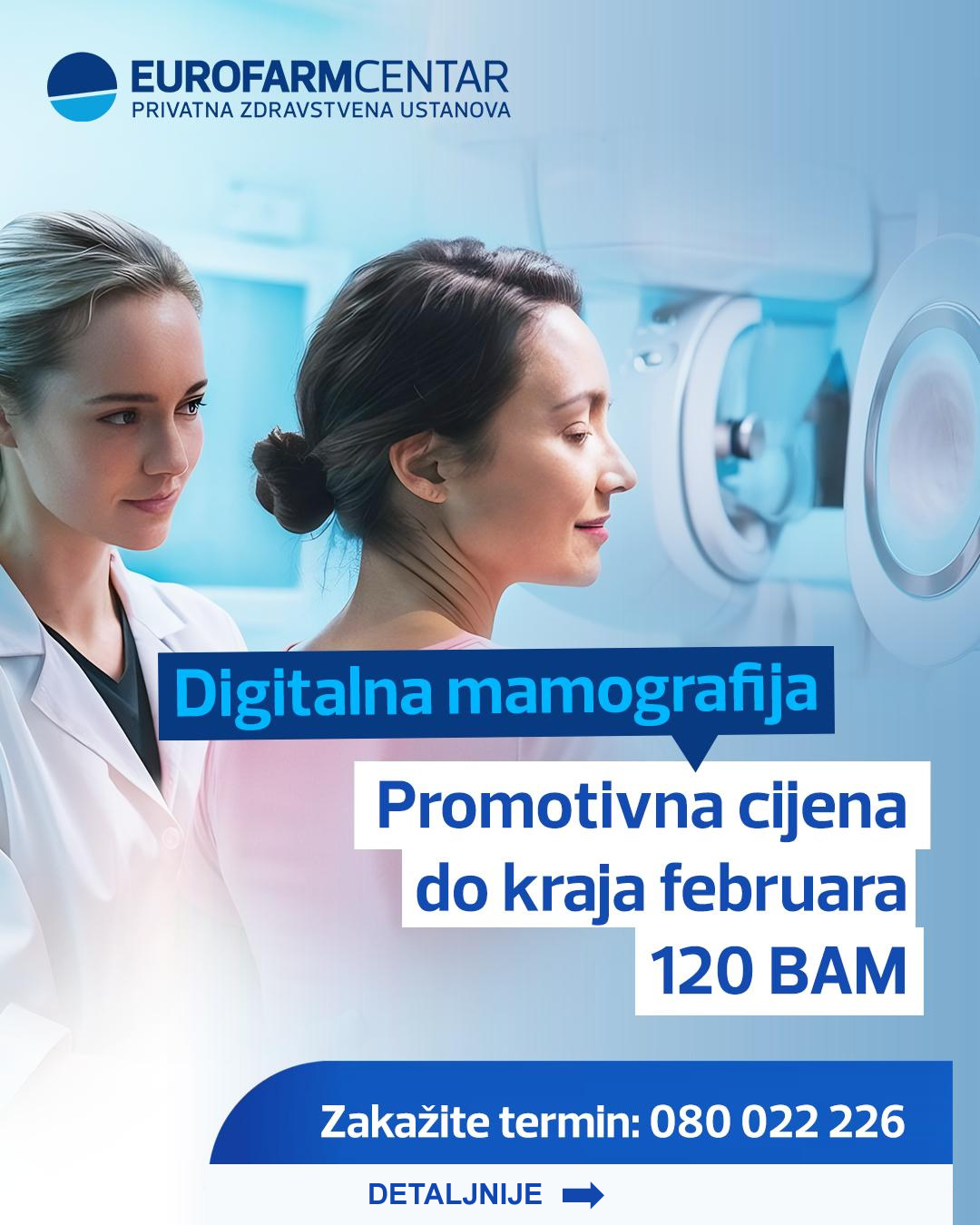 Digitalna Mamografija Sarajevo ponuda